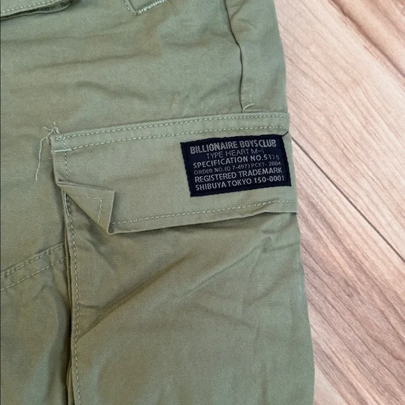 Billionaire Boys Club Green Cargo Pants